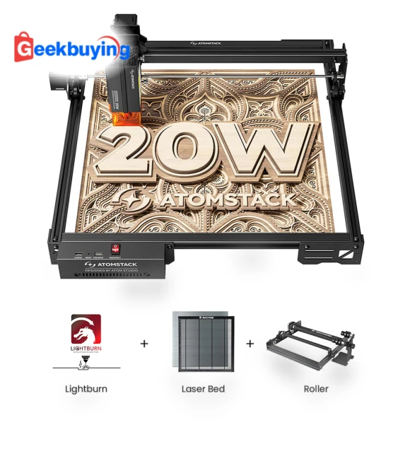 20W Laser Engraver Kit — Engraving Equipment & Accessories, ATOMSTACK