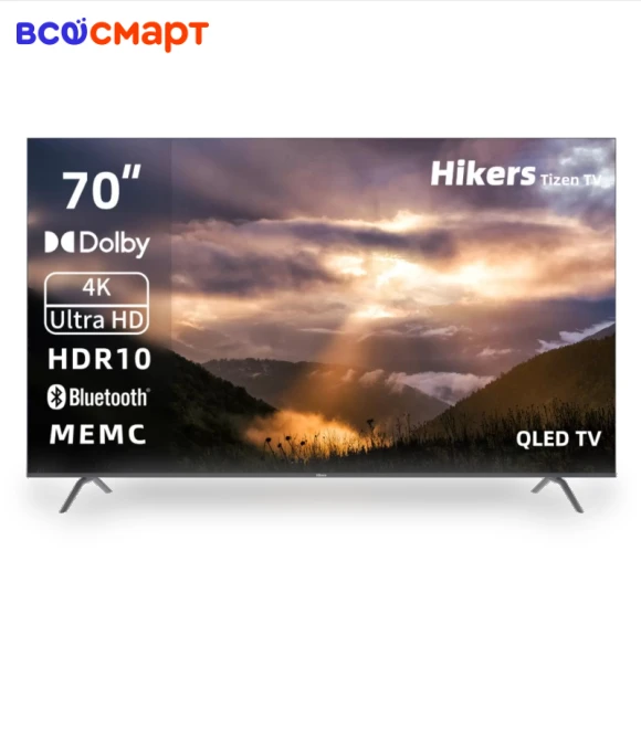 70-inch QLED Smart TV — Television, Hikers