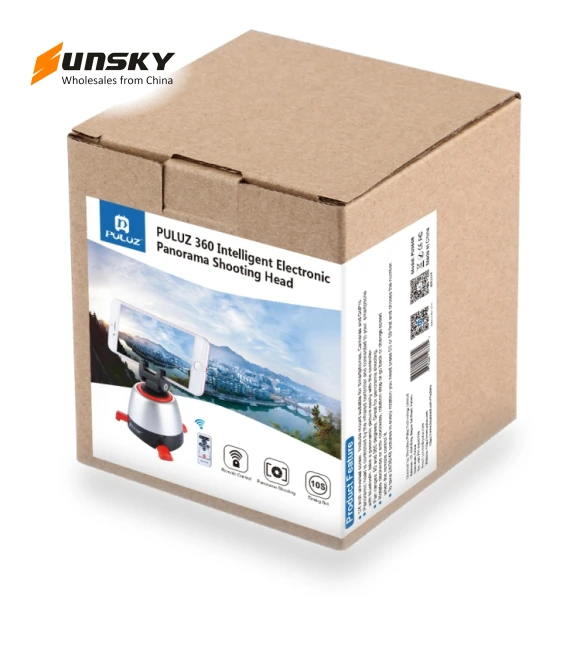 Electronic 360 Degree Rotation Panoramic Head with Remote Controller — Accessory Bundles, PULUZ