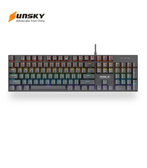 RGB Mechanical Metal Gaming Keyboard — Gaming Keyboards, iMICE