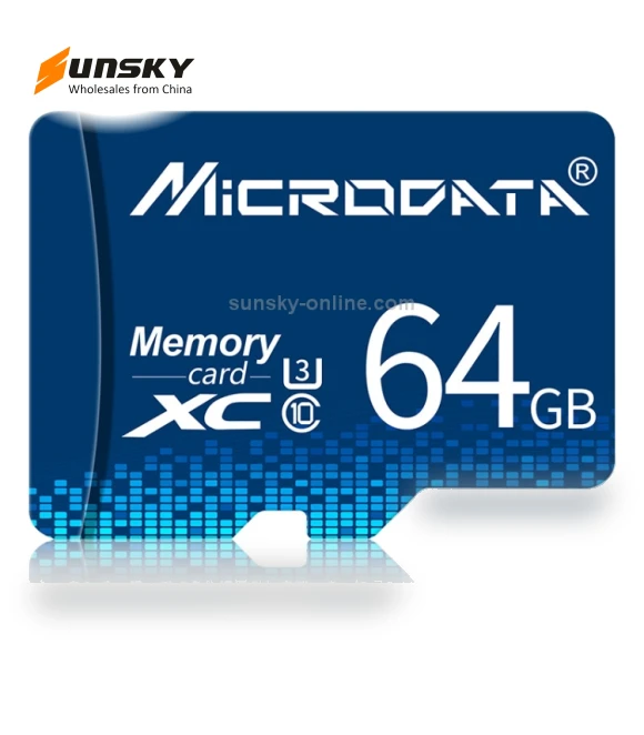 U3 Blue TF(Micro SD) Memory Card — MicroSD Cards, MiCRODATA
