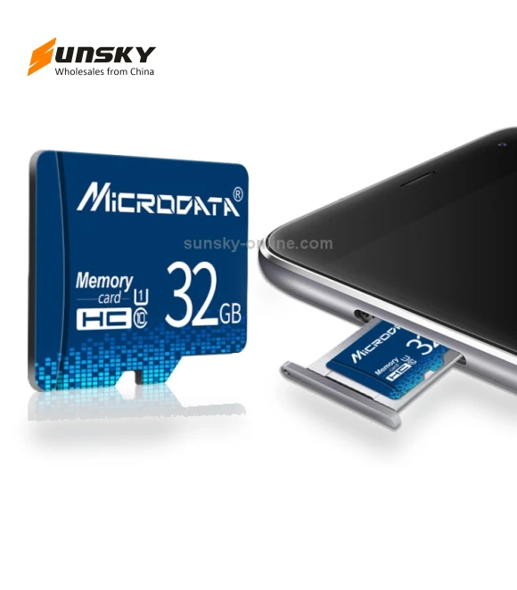 U3 Blue TF(Micro SD) Memory Card — MicroSD Cards, MiCRODATA