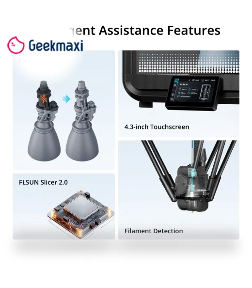 Ultra Fast Delta 3D Printer — 3D Printer Extruders, Flsun