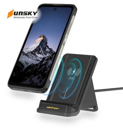50W Air-cooled Wireless Charger Stand — Chargers, Ulefone
