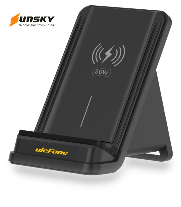50W Air-cooled Wireless Charger Stand — Chargers, Ulefone