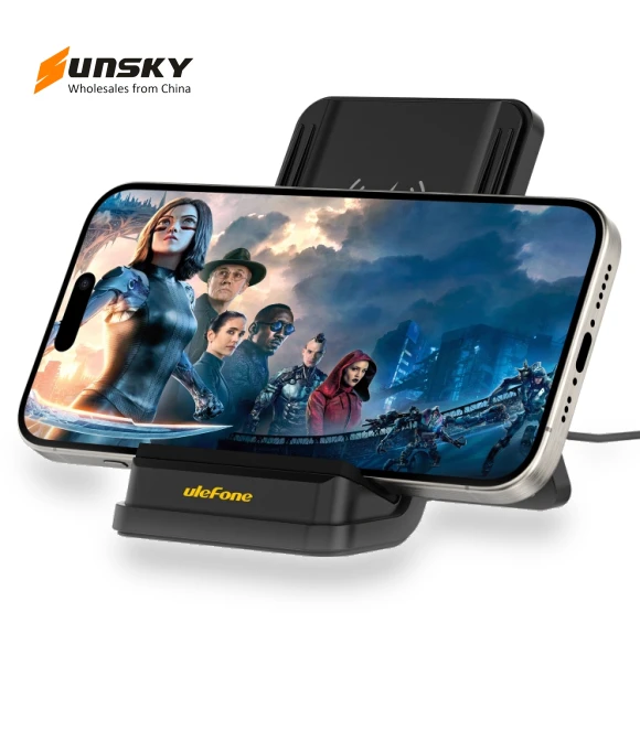 50W Air-cooled Wireless Charger Stand — Chargers, Ulefone