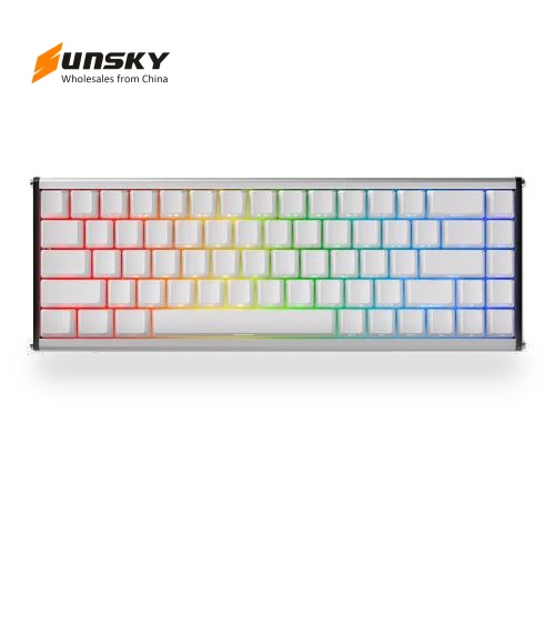 ALUX68 MAX RGB Single Wired DIY Magnetic Shaft Mechanical Keyboard — Gaming Keyboards, Ajazz