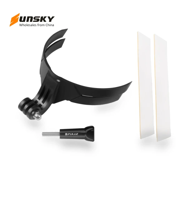 Bending Action Camera Motorcycle Helmet Chin Mount — Chest Camera Mounts, PULUZ
