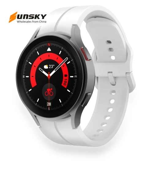 Colorful Buckle Silicone Watch Band — Watch Straps & Bands, Samsung