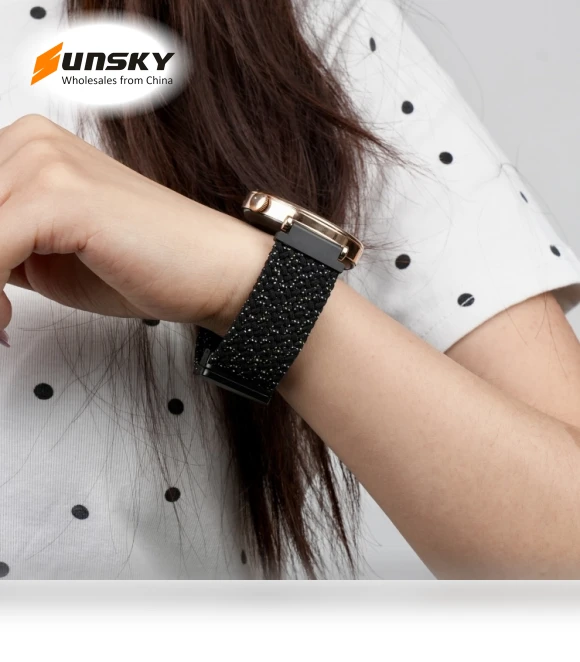 Magnetic Buckle Braided Watch Strap — Smartwatch Straps, Samsung