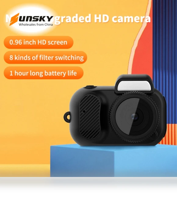 Mini Action Camera with Screen — Adventure & Sports Cameras