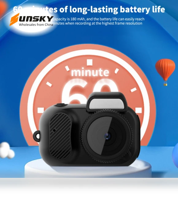 Mini Action Camera with Screen — Adventure & Sports Cameras