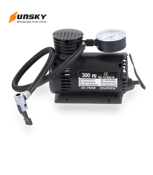 Portable Mini Auto Electric Air Compressor — Portable