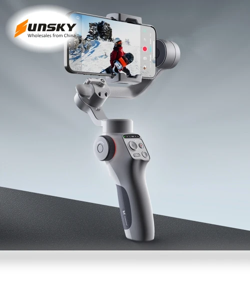 Professional 3-Axis Handheld Gimbal Phone Live Stabilizer — Steady Shots, Funsnap