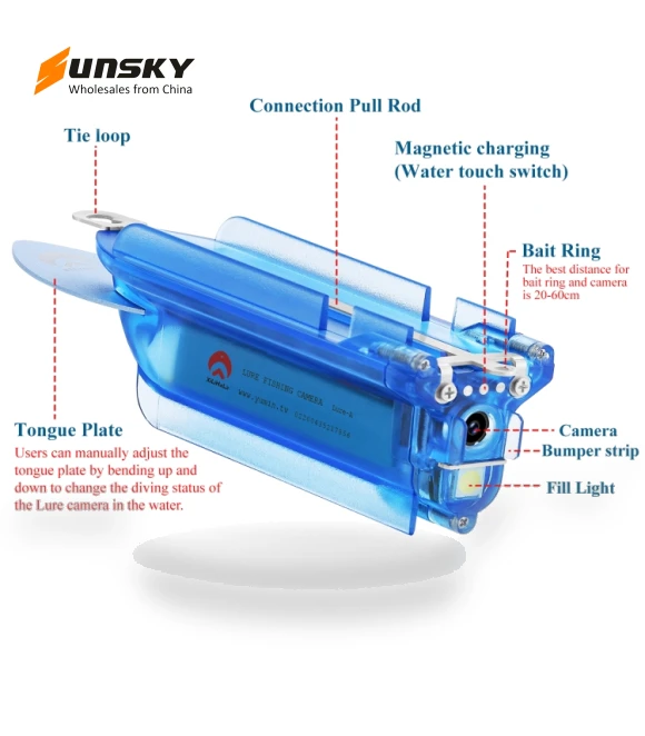 Wireless Underwater Fishing Video Camera — Adventure & Sports Cameras