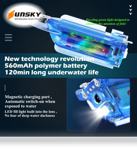 Wireless Underwater Fishing Video Camera — Adventure & Sports Cameras