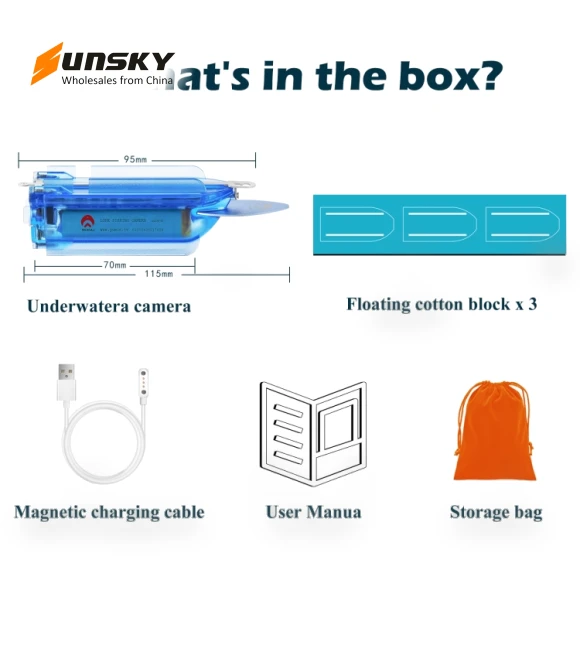 Wireless Underwater Fishing Video Camera — Adventure & Sports Cameras