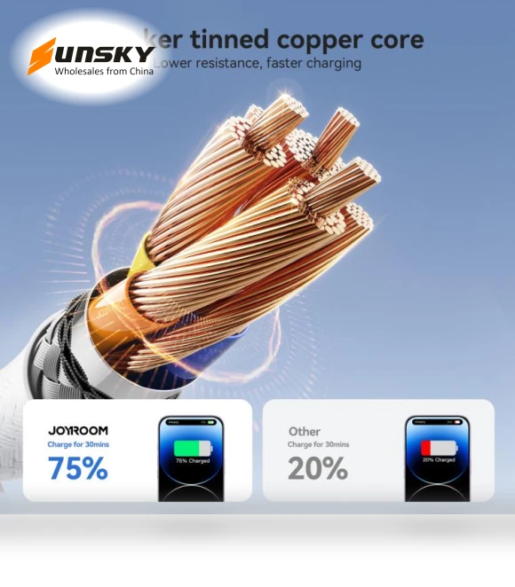Flash Series 60W 480Mbps Fast Charging Data Cable — Cables, JOYROOM