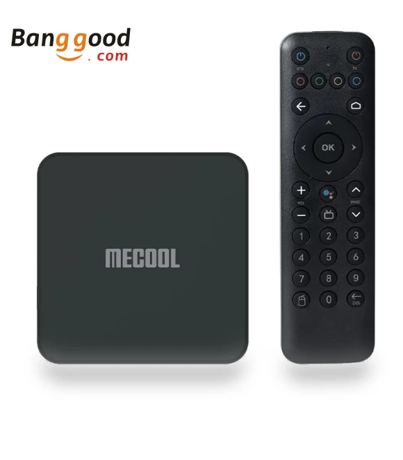 4K TV Box with Voice Control — Ultra HD Media Players, Mecool