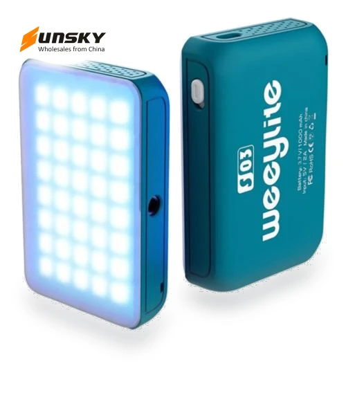 Portable RGB Video Light — Selfie Lights, Weeylite