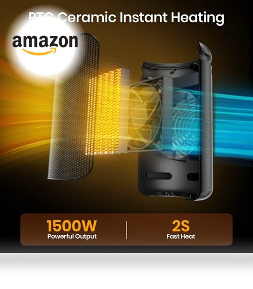 Portable Space Heater with Digital Display — Portable Heating Solutions, OGACFO