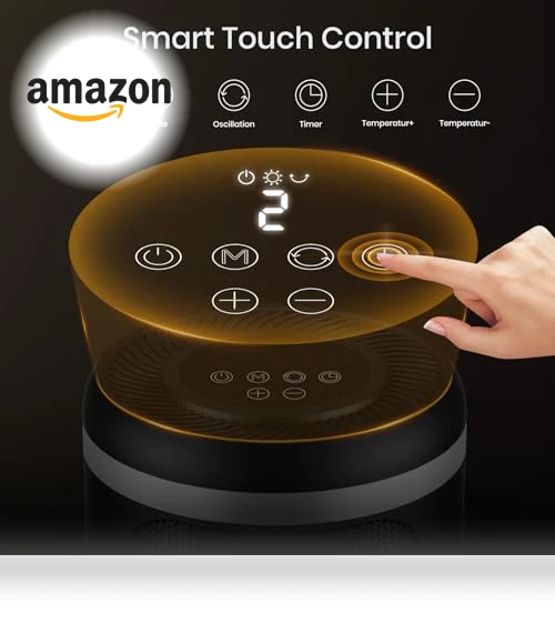 Portable Space Heater with Digital Display — Portable Heating Solutions, OGACFO
