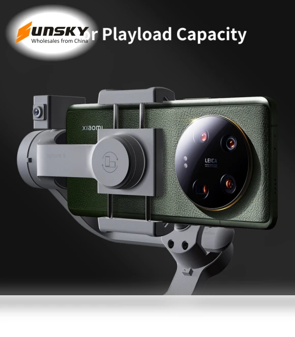 Professional 3-Axis Handheld Gimbal Phone Live Stabilizer — Steady Shots, Funsnap