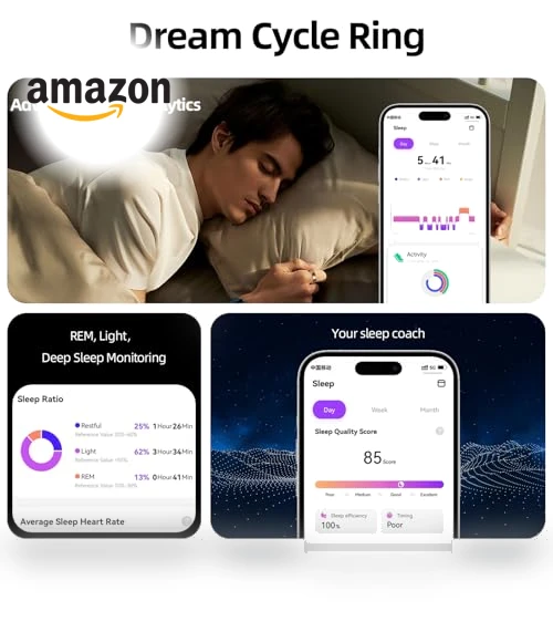 Smart Activity Tracker Ring — Smart Rings, TIAZUUX