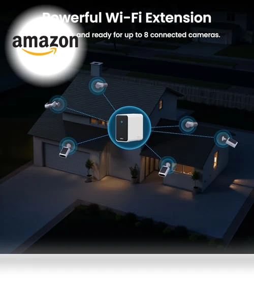 4K Security Cameras Wireless Outdoor — Smart Home Security, AOSU