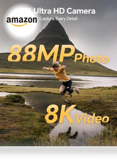 8K Digital Camera for Photography — Camcorder Accessories, Fulealfly