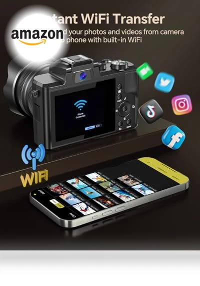 8K Digital Camera for Photography — Camcorder Accessories, Fulealfly