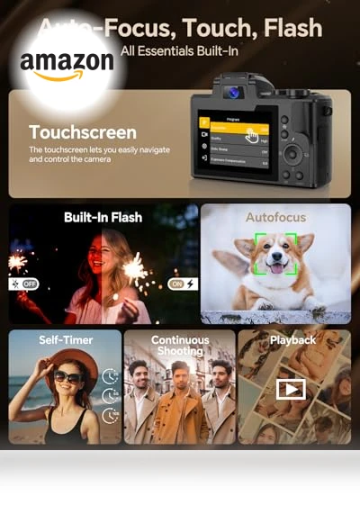 8K Digital Camera for Photography — Camcorder Accessories, Fulealfly