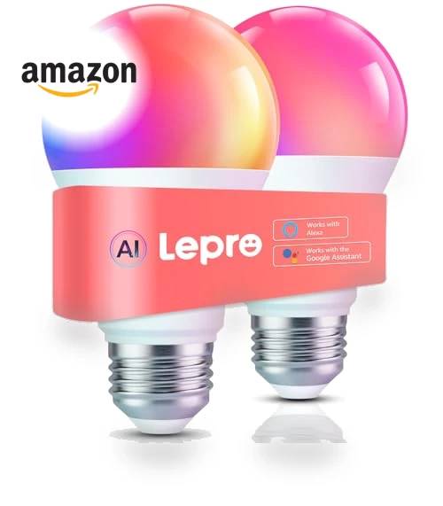 AI Smart Light Bulbs — LED, Lepro
