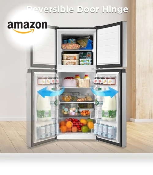Double Door Refrigerator — Mini Fridges, Midea