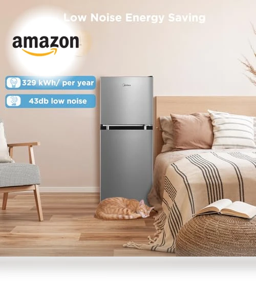 Double Door Refrigerator — Mini Fridges, Midea