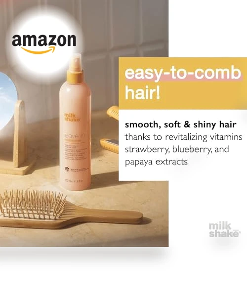 Leave-In Conditioner Spray Detangler for Natural Hair — Shampoos, milk_shake