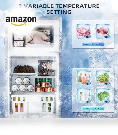 Mini Refrigerator with Freezer — Mini Fridges, Antarctic Star