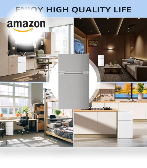 Mini Refrigerator with Freezer — Mini Fridges, Antarctic Star