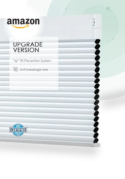 Motorized Cellular Shades — Honeycomb, Yoolax