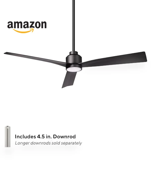 Smart Home Ceiling Fan with LED Light Kit — Ceiling Fan Wall Controls, WAC Lighting