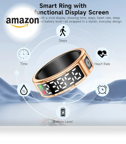 Smart Ring with Display — Smart Rings, Hugrow