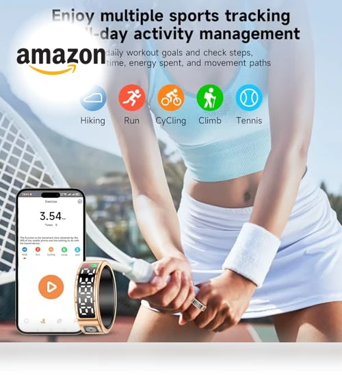 Smart Ring with Display — Smart Rings, Hugrow