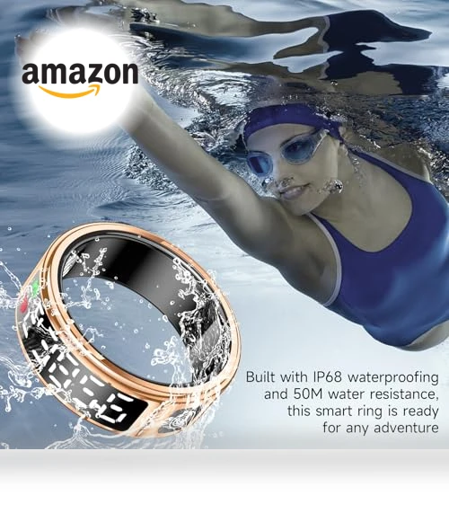 Smart Ring with Display — Smart Rings, Hugrow
