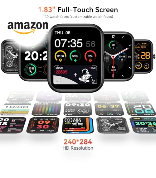 Smart Watch with Alexa & Bluetooth Calls — Smartwatches, Senbono