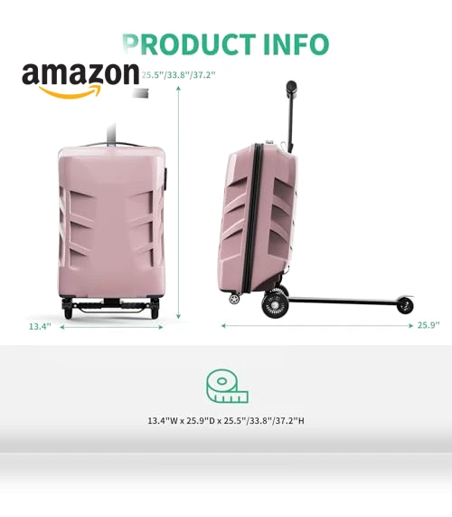 3-D Hardshell Ride Scooter Luggage for Kids — Kids' Luggage, muhub