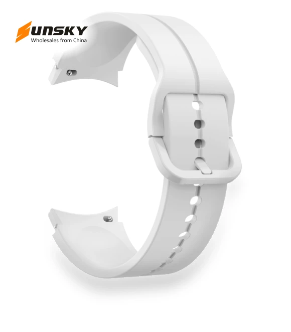 Colorful Buckle Silicone Watch Band — Watch Straps & Bands, Samsung