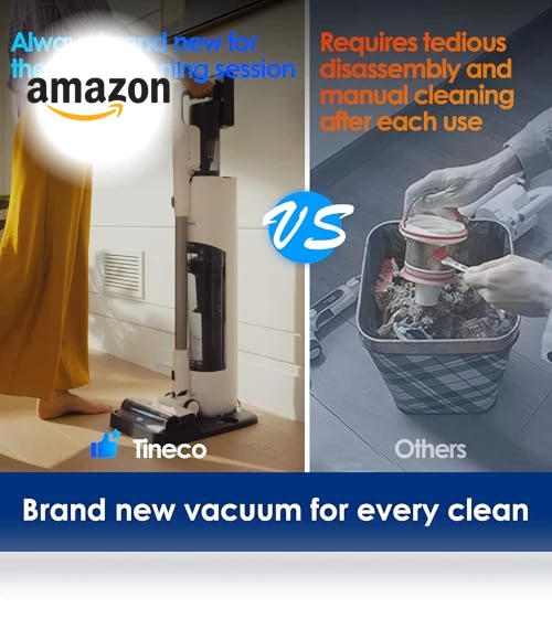 Cordless Smart Vacuum with Auto Dust Base — Smart Cleaning Robots, Tineco