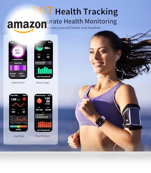 Fitness Tracker Smart Watch — Smartwatches, QONBINK