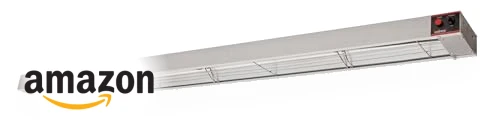 Food Heat Lamp Strip Heater with Undermount Brackets — Warmers, Winco