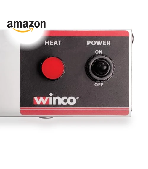 Food Heat Lamp Strip Heater with Undermount Brackets — Warmers, Winco